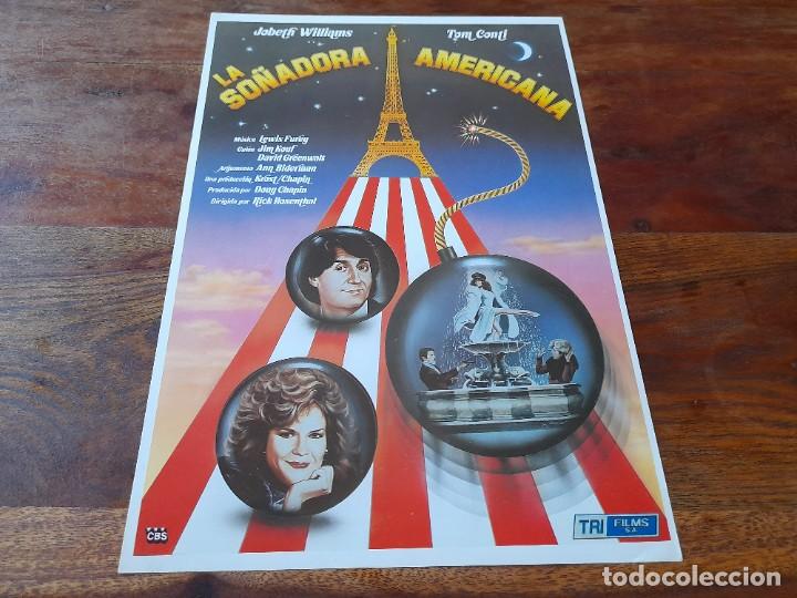 Cine: La so&ntilde;adora americana - JoBeth Williams, Tom Conti, Giancarlo Giannini - Gu&iacute;a original TriFilms 1984