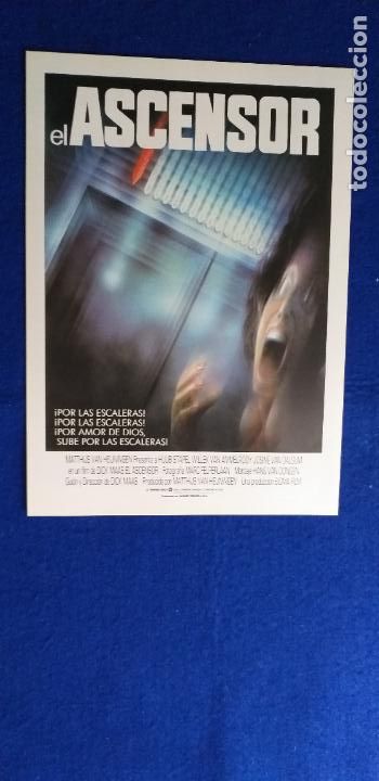 Cinema: GUIA PUBLICITARIA SIMPLE: EL ASCENSOR, JUUB STAPEL, WILLEK VAN AMMELRODY. DIRECTOR DICK MAAS