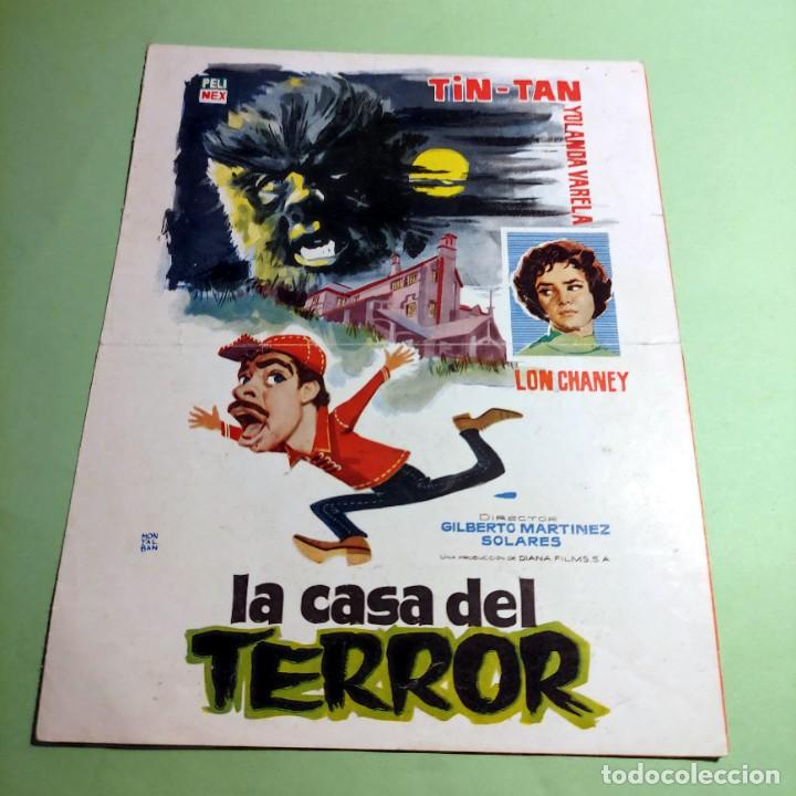 Kino: GUIA DE CINE LA CASA DEL TERROR . TIN TAN .1960 . 4 PAGINAS . L17