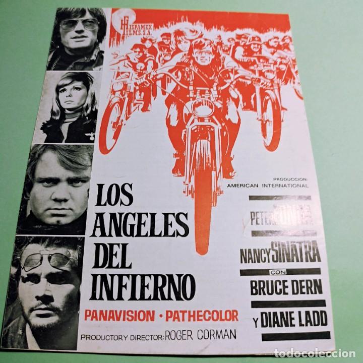 Kino: GUIA . LOS ANGELES DEL INFIERNO . PETER FONDA . 1967 . 8 PAGINAS . EXCELENTE . L17