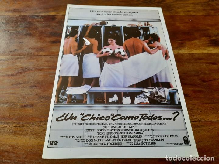 Cine: Un chico como todos - Joyce Hyser, Clayton Rohner, Billy Jayne - Gu&iacute;a original Columbia 1985