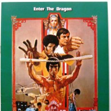 Cine: BRUCE LEE - ENTER THE DRAGON (OPERACIÓN DRAGÓN) - GUIA JAPONESA JAPAN PRESSBOOK 1973 JAPON BPY. Lote 345345438