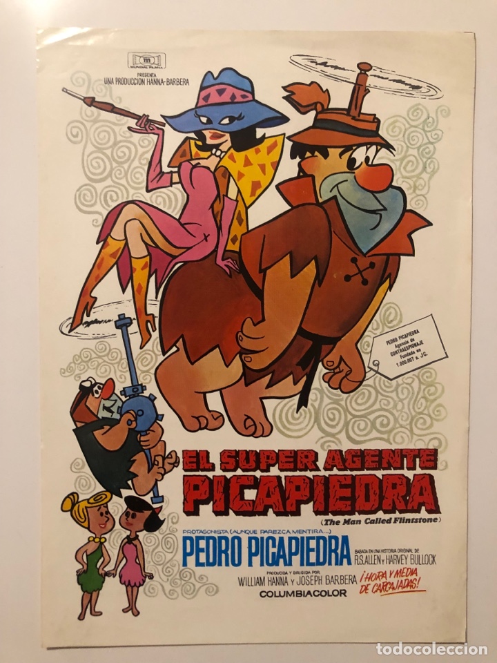 Cine: Guia el s&uacute;per agente picapiedra hanna barbera 6