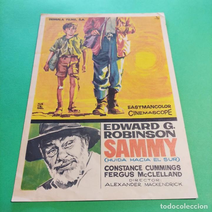 Cine: Gu&iacute;a De Cine . SAMMY ( Huida Hacia el Sur ). 4 PAG. BUENO . L17