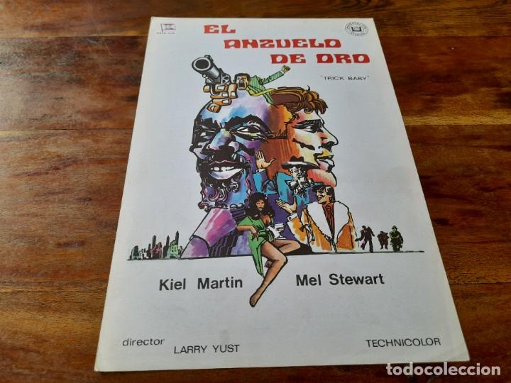 Cine: El Anzuelo de oro - Kiel Martin, Mel Stewart, Dallas Edward Hayes - Gu&iacute;a original Suevia 1974