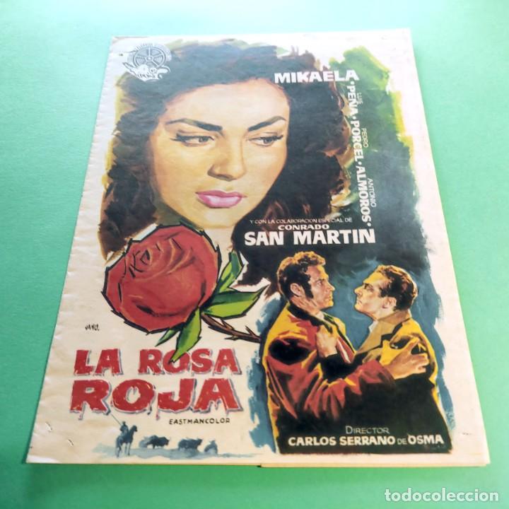 Cine: Gu&iacute;a . LA ROSA ROJA . MIKAELA . 4 PAGINAS + 2 . L17