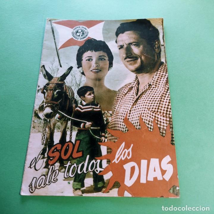 Cine: Gu&iacute;a . EL SOL SALE TODOS LOS DIAS . ANTONIO DEL AMO . . -8 PAGINAS . EXCELENTE . L17