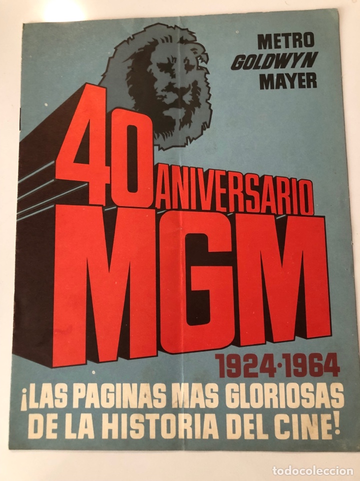 Cine: Guia 40 aniversario MGM 1924 1964.la noche de la iguana ava gardner.conquista del oeste henry fonda