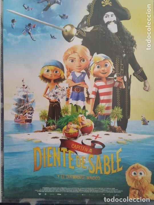 Cine: GUIA ORIGINAL PELICULA CAPITAN DIENTE DE SABLE Y EL DIAMANTE M&Aacute;GICO