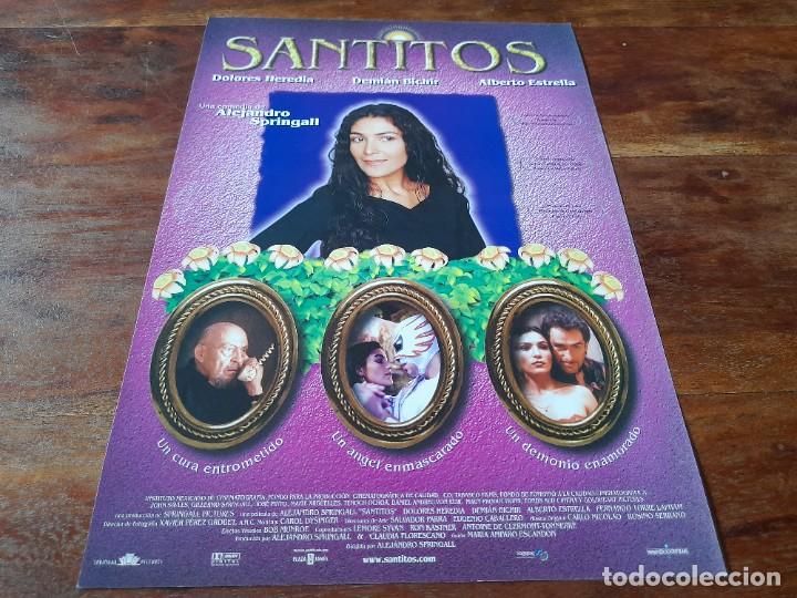 Cine: Santitos - Dolores Heredia, Demian Bichir, Alberto Estrella - Gu&iacute;a original Warner 1999