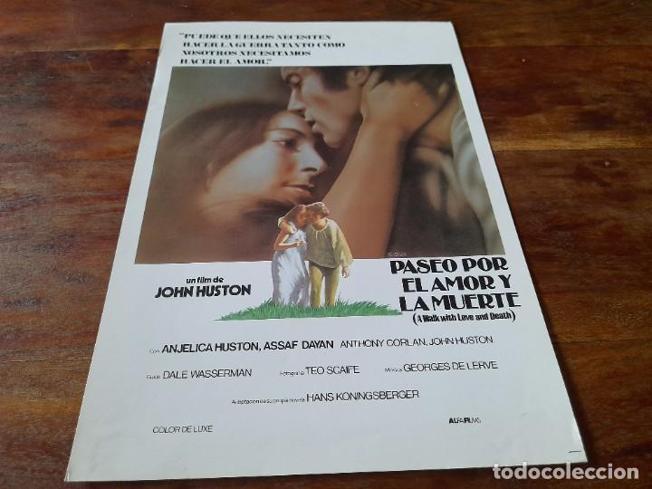 Kino: Paseo por el amor y la muerte - Anjelica Huston, Assi Dayan, John Huston - Gu&iacute;a original Alfa repo