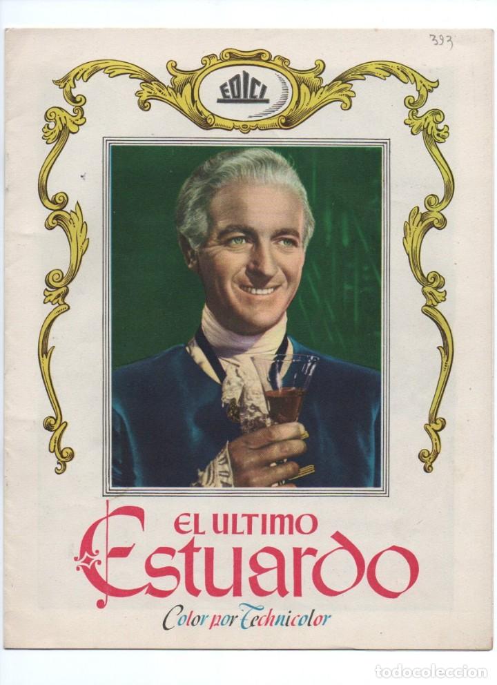 Kino: GUIA, EL ULTIMO ESTUARDO. DAVID NIVEN MARGARET LEIGHTON..., EDICI. 8 PAGINAS.