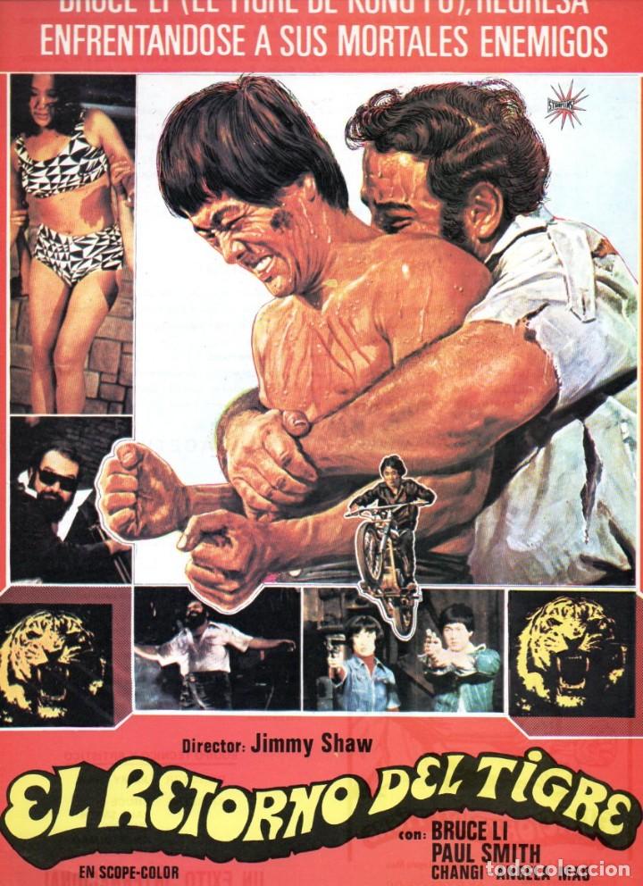 Cinema: GUIA, EL RETORNO DEL TIGRE. DE JIMMY SHAW. STAR FILMS, BRUCE LI, PAUL SMITH...