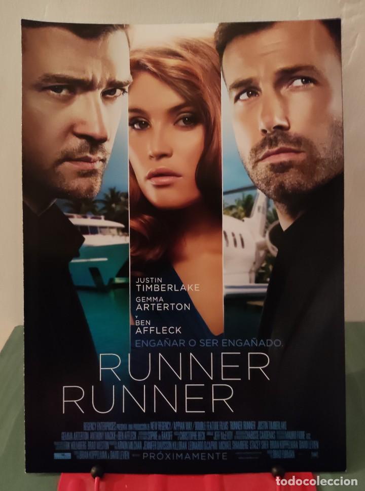 Cinema: Runner runner . Guia publicitaria 4 paginas