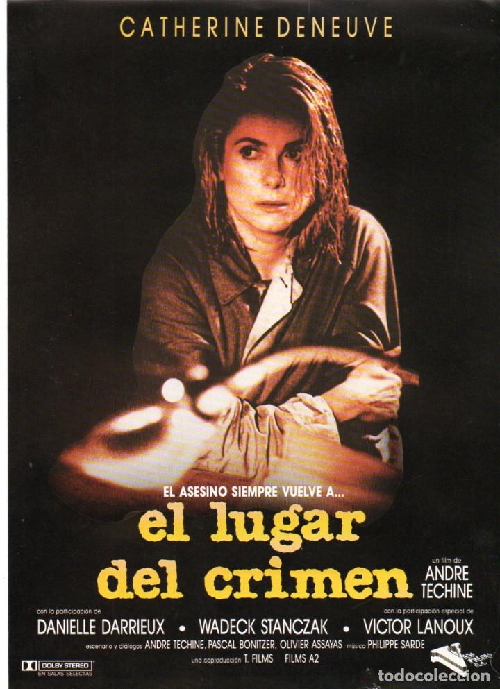 Cinema: GUIA, EL LUGAR DEL CRIMEN. VISA FILMS S.A., CATHERINE DENEUVE, DANIEL DARRIEUX...
