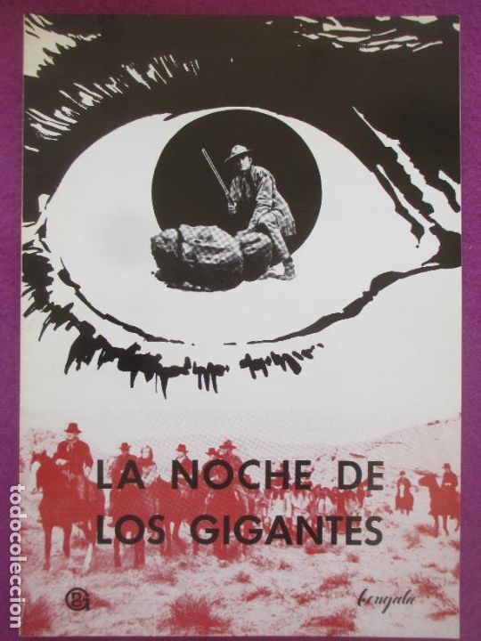 Cine: GUIA PUBLICITARIA CINE LA NOCHE DE LOS GIGANTES GREGORY PECK EVA MARIE SAINT 1969 BENGALA G1710