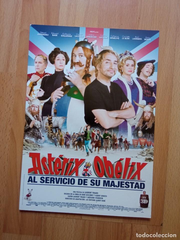 Cine: G-14--GUIA DE LA PELICULA-- ASTERIX Y OBELIX AL SERVICIO DE SU MAJESTAD