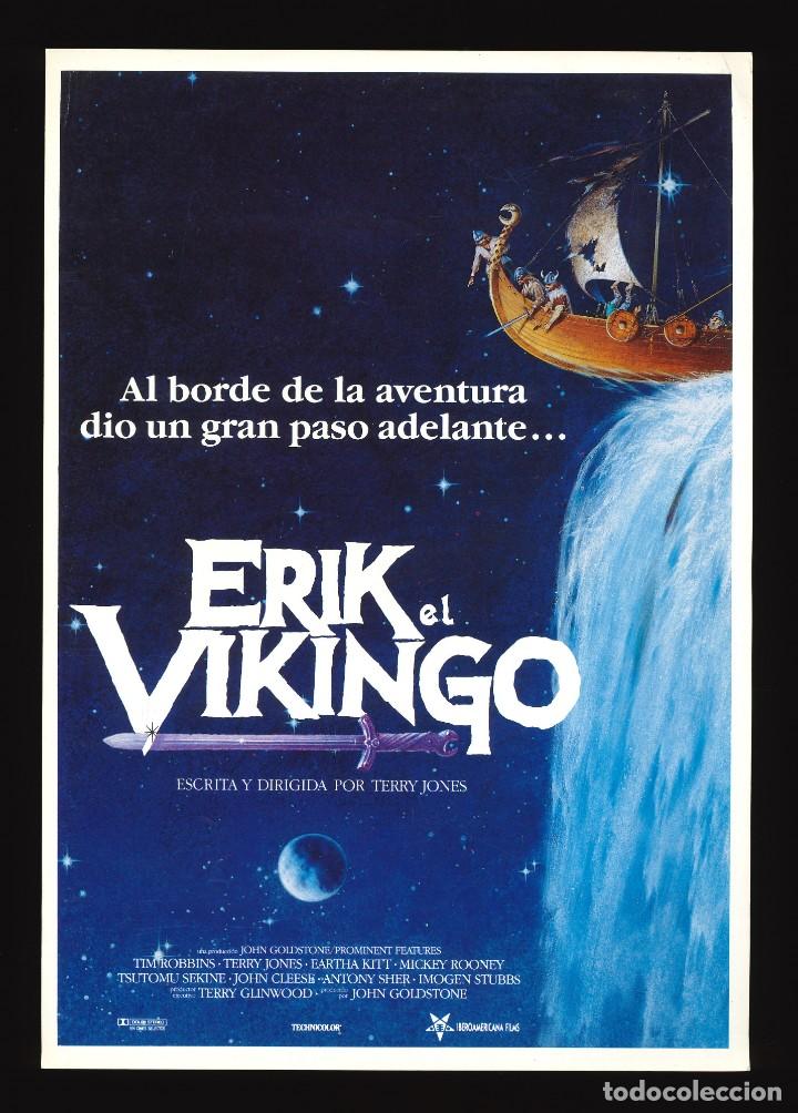 Cine: ERIK EL VIKINGO / GU&Iacute;A DE CINE SENCILLA - MODELO A (VIKINGOS)