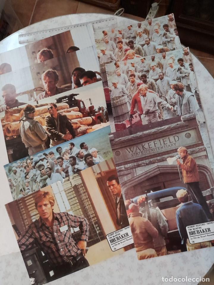 Cinema: Lote 8 gu&iacute;as publicitarias de la pel&iacute;cula Brubaker de Robert Redford