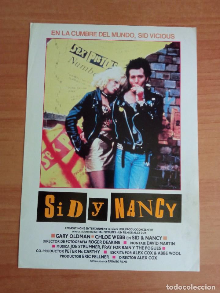 G-14--GUIA DE LA PELICULA-- SID Y NANCY-