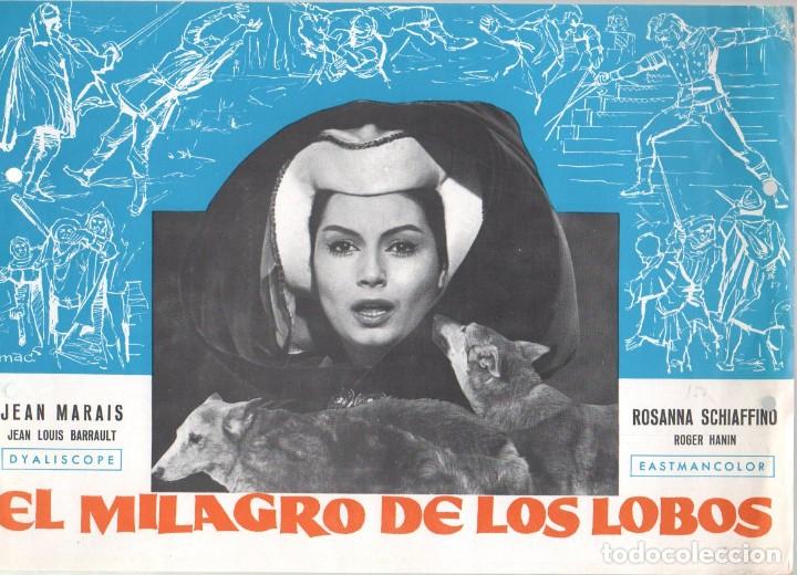 Cinema: GUIA DOBLE, EL MILAGRO DE LOS LOBOS. ANDRE HUNEBELLE. JEAN MARAIS, ROSANNA SCHIAFFINO...
