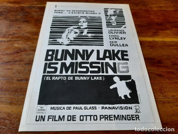 Cin&eacute;ma: El rapto de Bunny Lake - Laurence Olivier, Carol Lynley, Otto Preminger - Guia original lujo Barcino