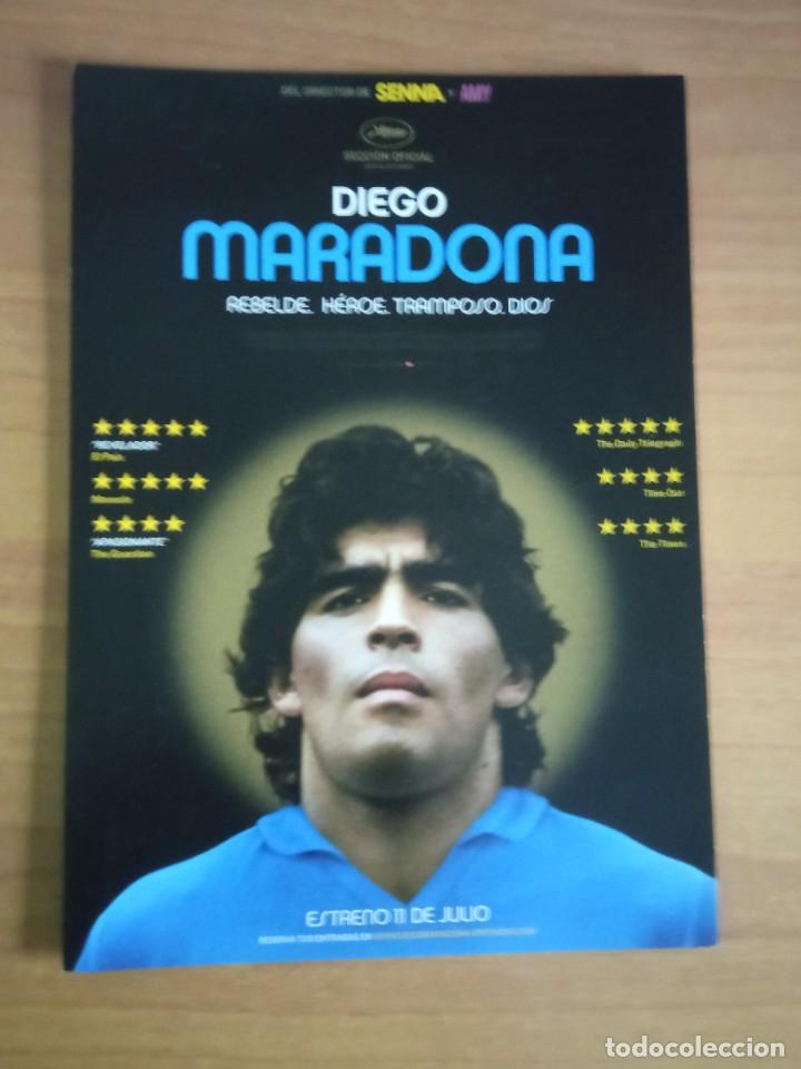 Cine: G-14--GUIA DE LA PELICULA-- DIEGO MARADONA REBELDE HEROE