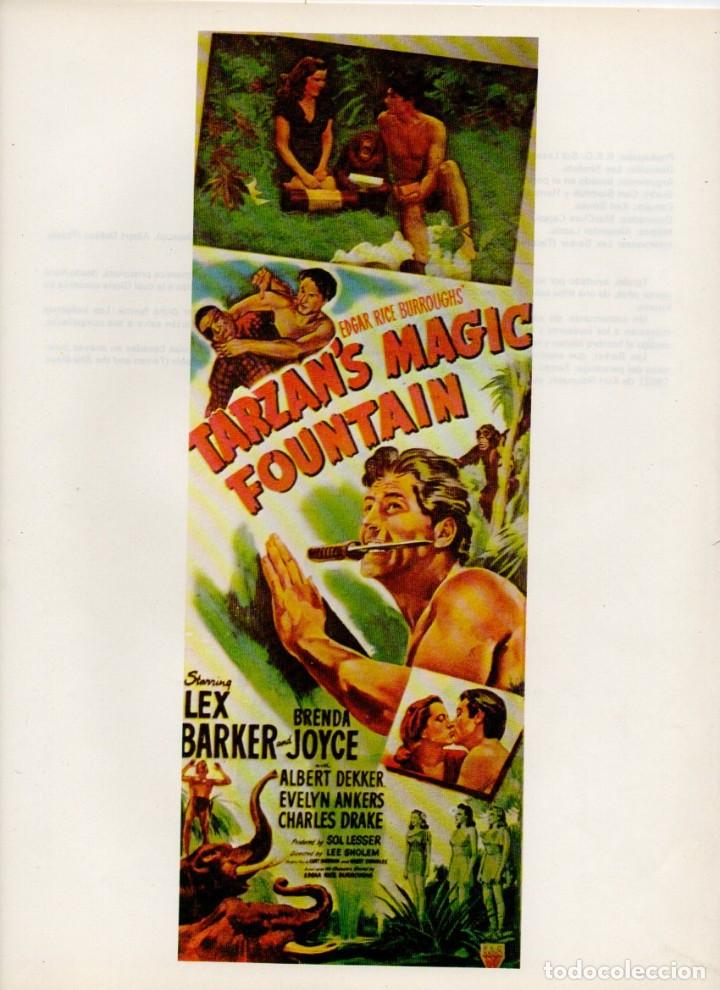 Kino: GUIA, TARZAN'S MAGIC FOUNTAIN (TARZAN Y LA FUENTE MAGICA).LEE SHOLEM. LEX BARKER, BRENDA JOYCE...