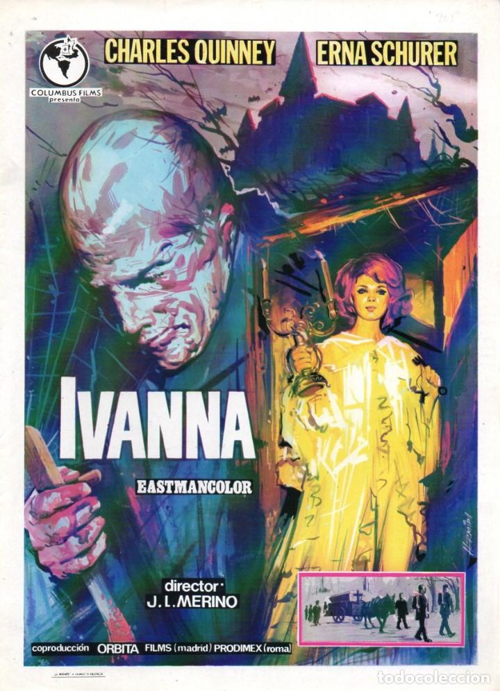 Cinema: GUIA DOBLE, IVANNA. COLUMBUS FILMS 1970. J. L. MERINO. CHARLES QUINNEY, ERNA SCHURER...