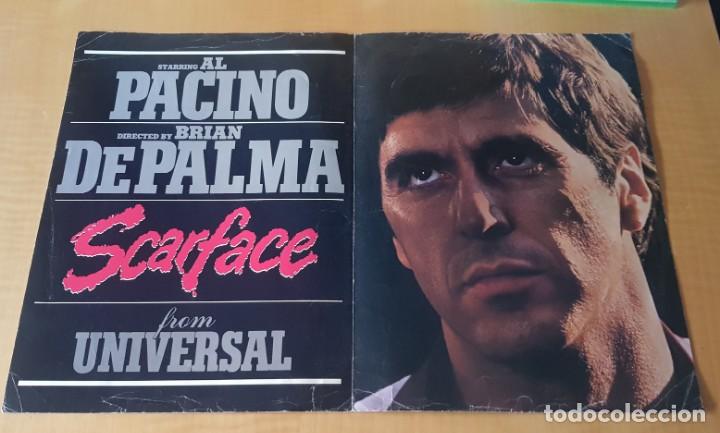 Cinema: EL PRECIO DEL PODER (SCARFACE) complemento gu&iacute;a promocional de la revista Variety De Palma Al Pacino