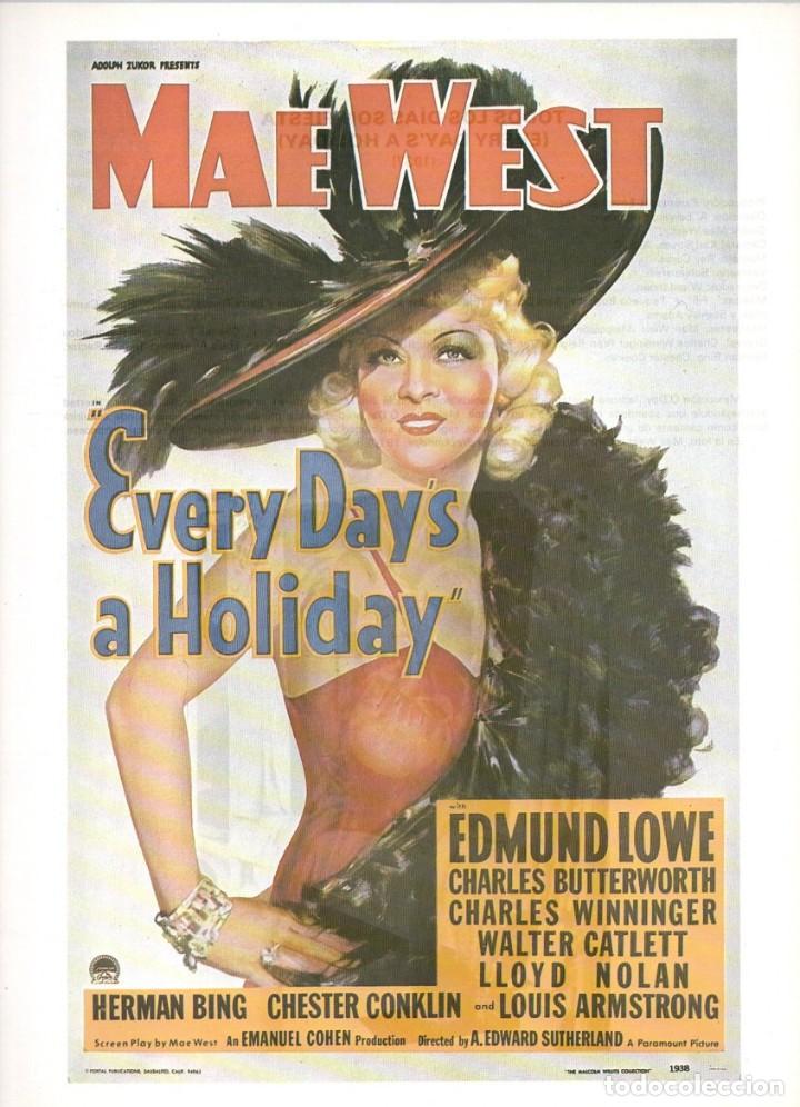 Cinema: GUIA, EVERY DAYS A HOLIDAY (TODOS LOS DIAS SON FIESTA). MAE WEST, EDMUND LOWE...