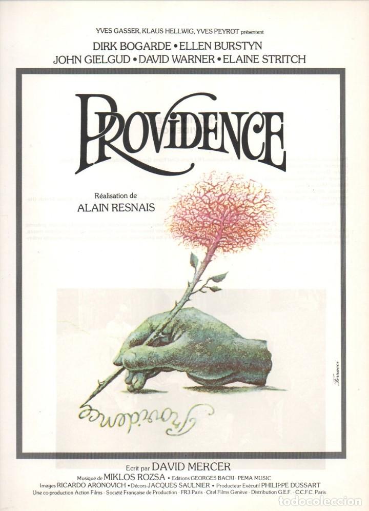 Cin&eacute;ma: GUIA, PROVIDENCE. DIRK BOGARDE, JOHN GIELGUD, ELIEN BURSTYN, DAVID WARNER...