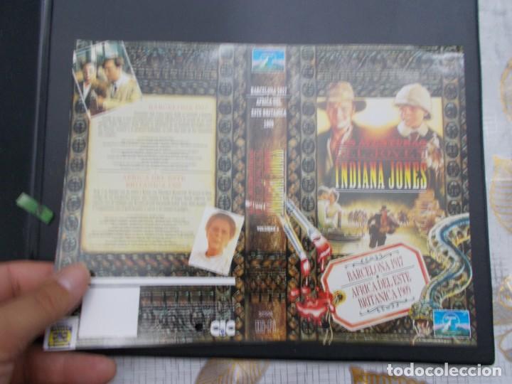Cine: INDIANA JONES '' solo caratula PROMOCIONAL ,SOLO CARATULA,