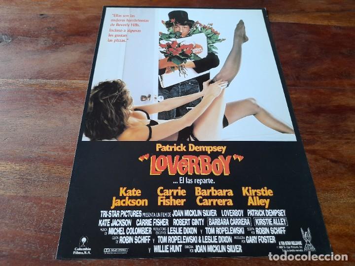 Cin&eacute;ma: Loverboy - Patrick Dempsey, Kate Jackson, Kirstie Alley, Carrie Fisher - Gu&iacute;a original Columbia 1989