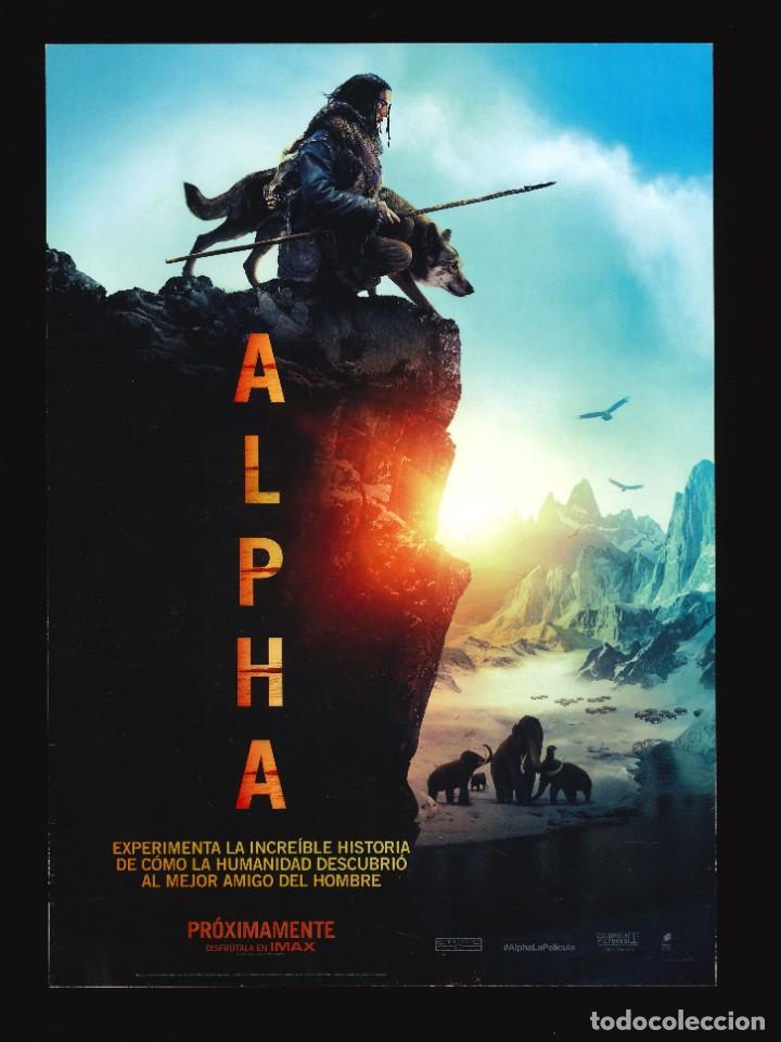 Cine: ALPHA / GU&Iacute;A DE CINE SENCILLA (PREHISTORIA)
