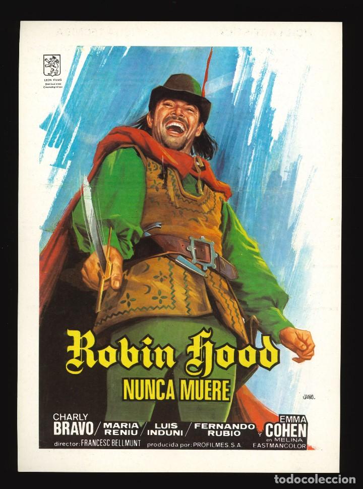 Cine: ROBIN HOOD NUNCA MUERE / GU&Iacute;A DE CINE SENCILLA (AVENTURAS)