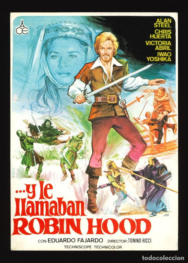 Cine: Y LE LLAMABAN ROBIN HOOD / GU&Iacute;A DE CINE SENCILLA (AVENTURAS)