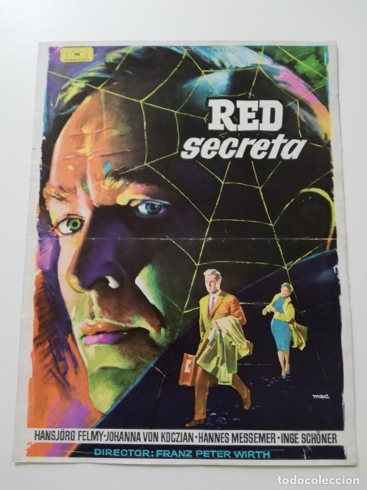 Cinema: GUIA PUBLICITARIA CINE RED SECRETA HANSJ&Ouml;RG FELMY-JOHANNA VON KOCZIAN