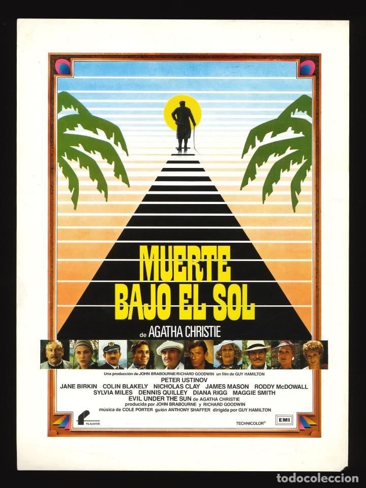 Cine: MUERTE BAJO EL SOL / GU&Iacute;A DE CINE SENCILLA (AGATHA CHRISTIE)