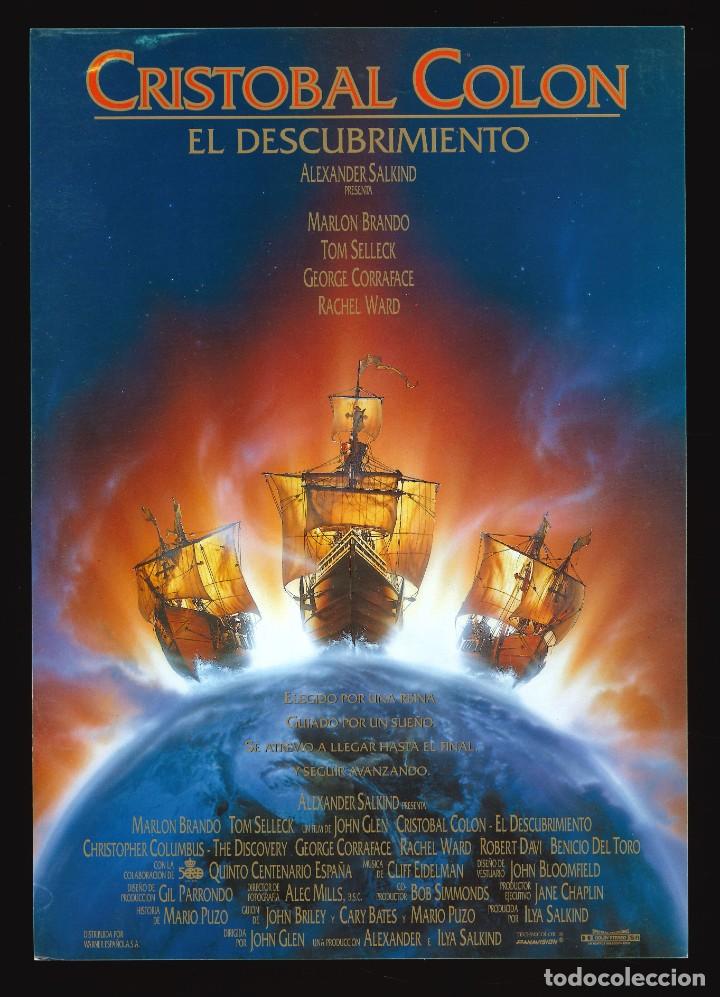 Cine: CRIST&Oacute;BAL COL&Oacute;N. EL DESCUBRIMIENTO / GU&Iacute;A DE CINE SENCILLA (AVENTURA HIST&Oacute;RICA)