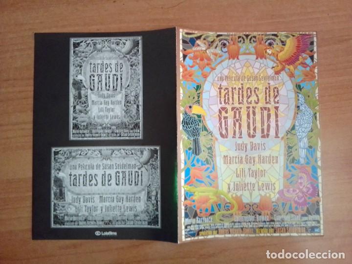 Cine: G-15--GUIA DE LA PELICULA-- TARDES DE GAUD&Iacute;