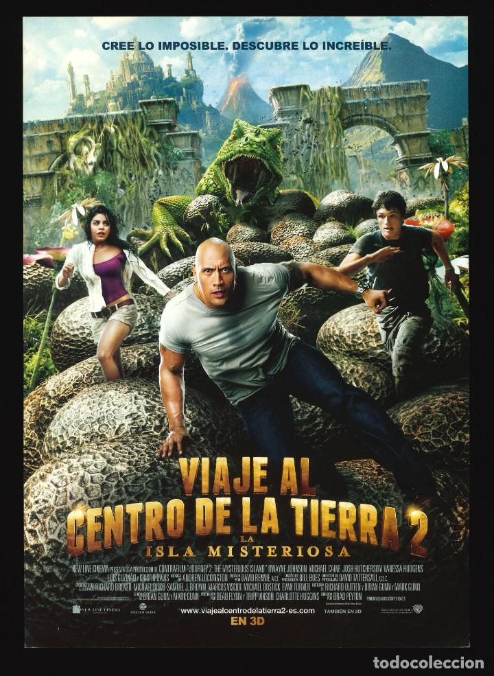 Cine: VIAJE AL CENTRO DE LA TIERRA 2. LA ISLA MISTERIOSA / GU&Iacute;A DE CINE SENCILLA (AVENTURAS)
