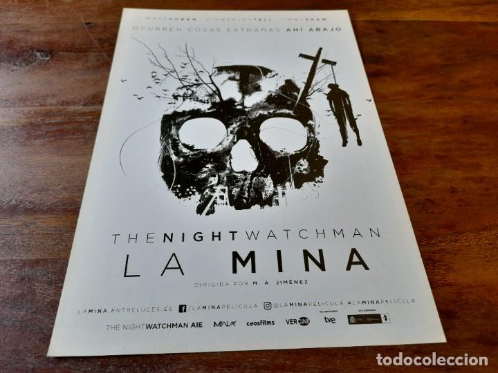 Kino: LA MINA THE NIGHT WATCHMAN - MATT HORAN, JIMMY SHAW, KIMBERLEY TELL - GUIA ORIGINAL VERCINE 2016