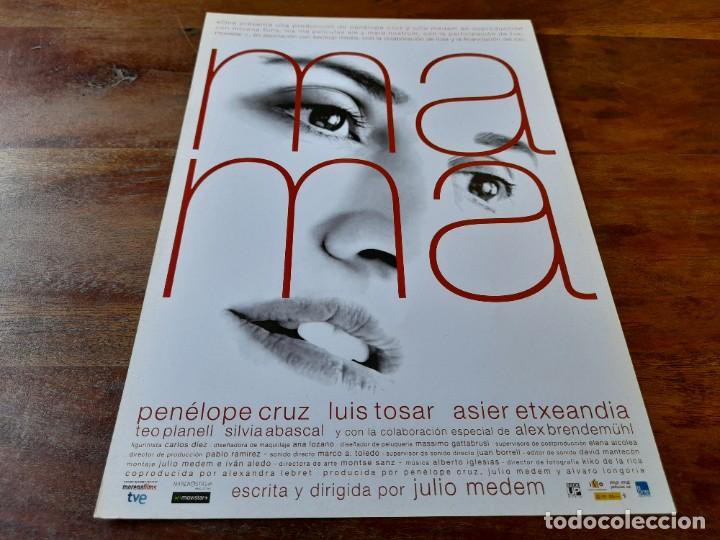 Kino: MaMa - Pen&eacute;lope Cruz, Luis Tosar, Asier Etxeandia - Dir. Julio Medem - Gu&iacute;a original Eone 2015