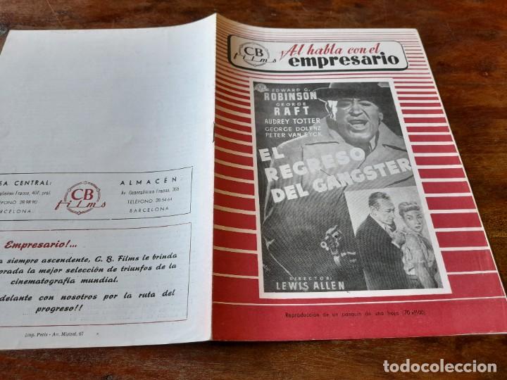 Cine: El Regreso del Gangster - Edward G. Robinson, George Raft - Gu&iacute;a original CB Films