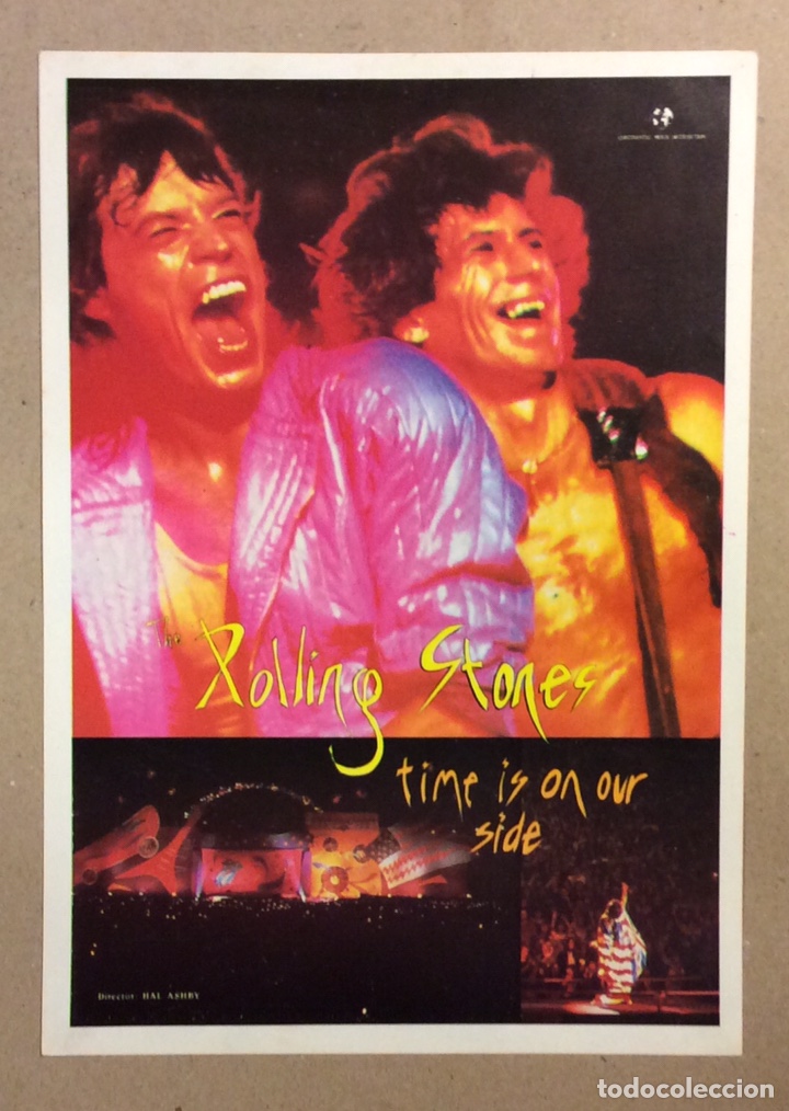 Cine: THE ROLLING STONES &ldquo;TIME IS OUR TIME&rdquo; (1983). GU&Iacute;A PROMOCIONAL DE LA PEL&Iacute;CULA