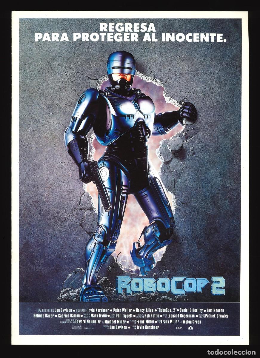 Cine: ROBOCOP 2 / GU&Iacute;A (LIBRITO 8 P&Aacute;GINAS) / CIENCIA FICCI&Oacute;N