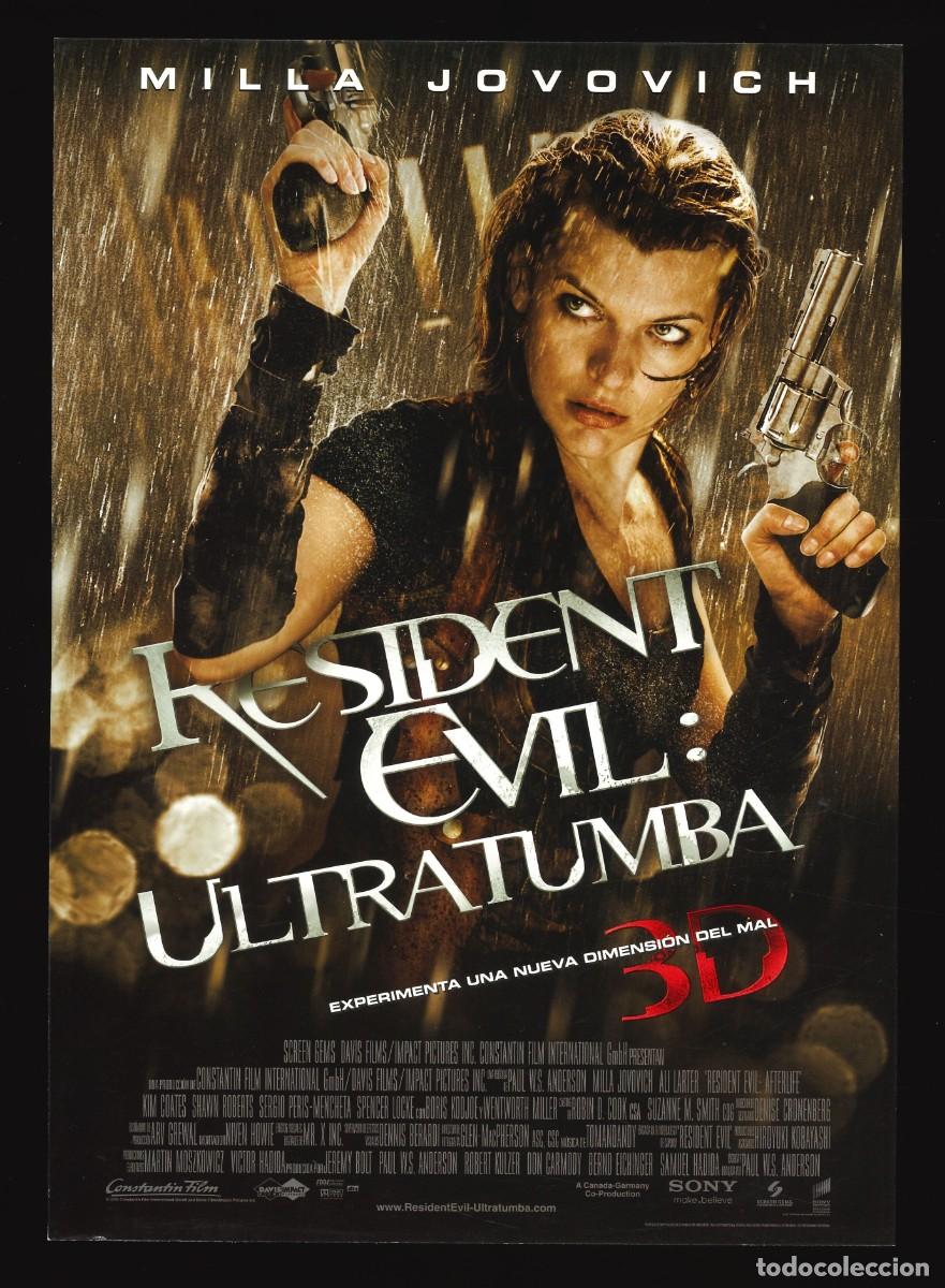 Cine: RESIDENT EVIL. ULTRATUMBA / GU&Iacute;A DE CINE SENCILLA (CIENCIA FICCI&Oacute;N)