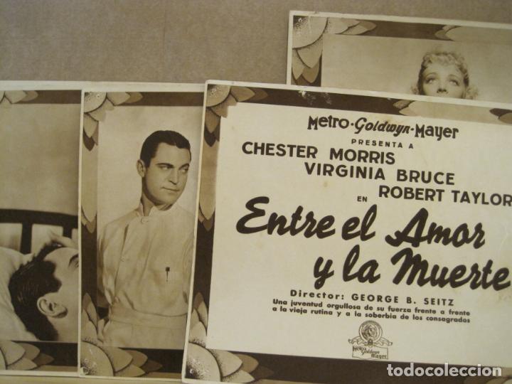 Cine: ENTRE EL AMOR Y LA MUERTE-CHESTER MORRIS-ROBER TAYLOR-FOTOGRAMAS DE CINE-VER FOTOS-(K-7576)