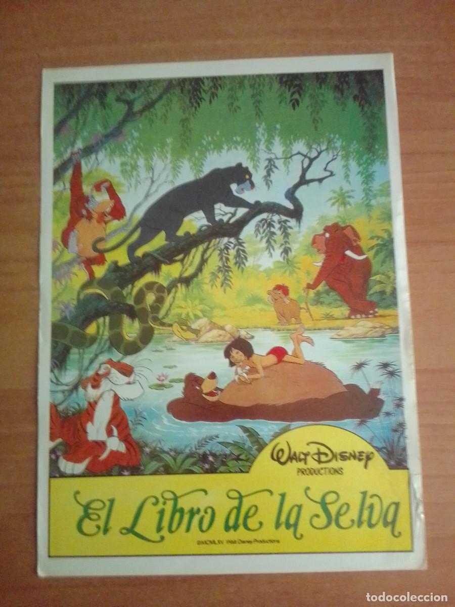 Cine: G-11--GUIA DE LA PELICULA-- EL LIBRO DE LA SELVA